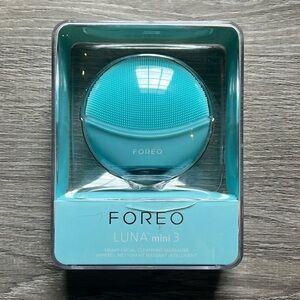 New Foreo LUNA Mini 3 Smart Facial Cleansing Massager Mint